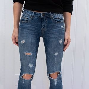Distressed Vigoss skinny jeans